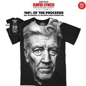 Rucking Fotten “Directed By David Lynch” all over XL Comfort Colors Black Tshirt